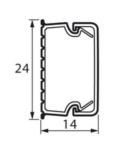 Кабель-канал METRA 24x14 Legrand (638193) в Абакане Кабель-канал Pintop.ru