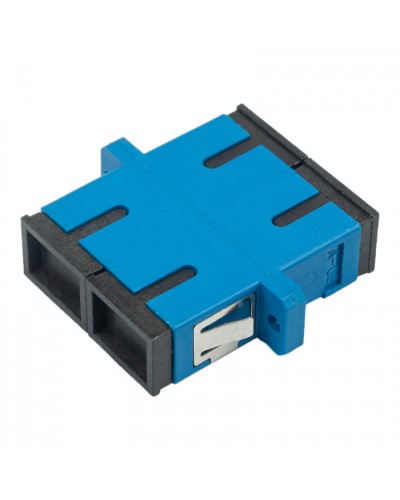 Адаптер оптический проходной SC-SC, OS2, дуплекс (duplex), синий Datarex DR-541002 в Абакане Коммутационные изделия Pintop.ru