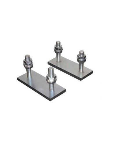 Подставка регулировочная с болтами, комплект для 1 тележки, универсальная для тележек S и M Came PLATE KIT C1 - в Абакане Комплектующие для откатных ворот Pintop.ru