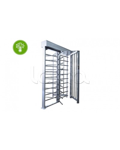 Турникет полноростовой с подогревом 3V RUBEZH STRAZH Model X(i) УХЛ 2.1 OSDP MF (T-1000) в Абакане Турникеты Pintop.ru