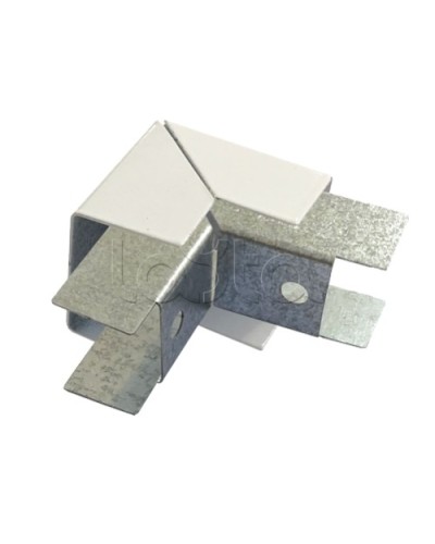 Соединитель ККМО Гефест Соединитель ККМО Угол 15 Y-образный внешний металлический в Абакане Аксессуары для кабель-канала Pintop.ru