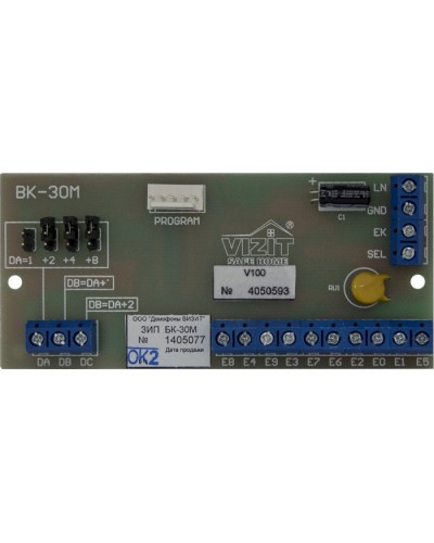 Плата печатная в сборе Vizit ЗИП БК-30M в Абакане Аксессуары для многоабонентных систем Pintop.ru