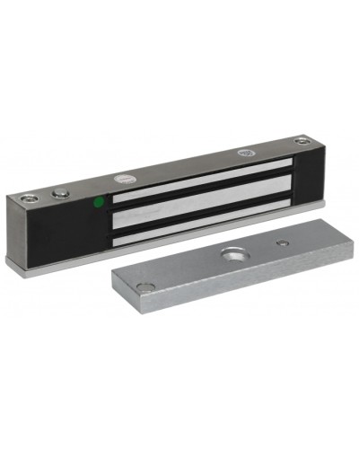 Smartec ST-EL143DLW-SS - Электромагнитный замок, уличное исполнение, СИД, датчик положения двери, IP68, нержавеющая сталь, усилие 140-150 кг. в Абакане Электромагнитные замки Pintop.ru