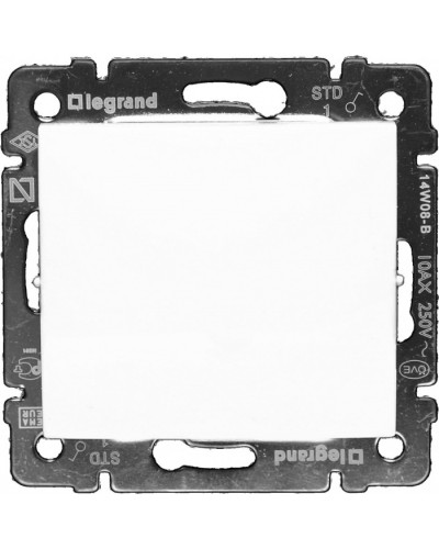 Переключатель промежуточный Valena 10 AX 250 В белый Legrand 774407 в Абакане Аксессуары для кабель-канала Pintop.ru