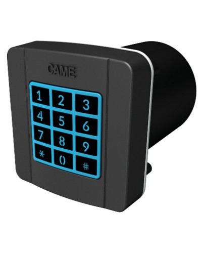 Клавиатура кодонаборная накладная, 12 кнопок, синяя подсветка Came 806SL-0150 в Абакане Запчасти для шлагбаумов и автоматики Pintop.ru