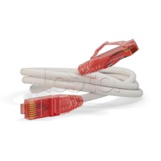 Патч-корд U/UTP Hyperline PC-LPM-UTP-RJ45-RJ45-C5e-0.15M-LSZH-WH