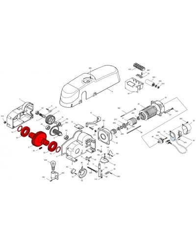 Дверца G4001 Came 119RIG070 в Абакане Запчасти для шлагбаумов и автоматики Pintop.ru