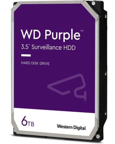 Жесткий диск Western Digital Purple HDD 6 Tb SATA-III 3.5 WD62PURZ в Абакане Жесткие диски (HDD) Pintop.ru