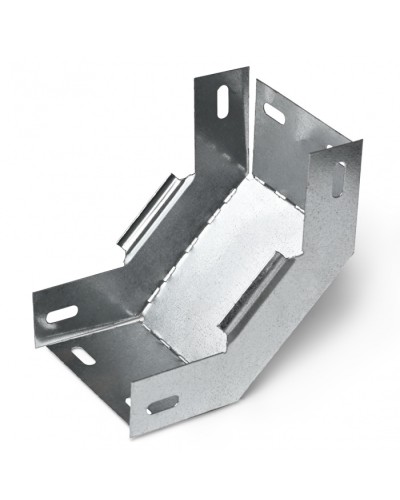 Угол вертикальный внутренний 90° 400x100 (0,7) ПожТехКабель (558-005) в Абакане Аксессуары для лотков Pintop.ru