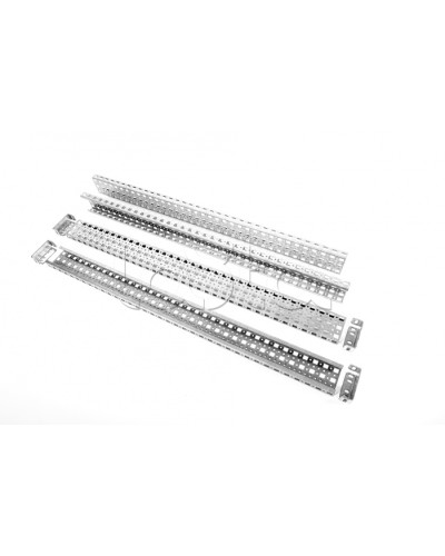 Шина монтажная 23х73 с держателем для шкафов EMS высота/ширина/глубина 1800 мм Elbox EMS-RM-73.23.1800 в Абакане Аксессуары для стоек и шкафов Pintop.ru