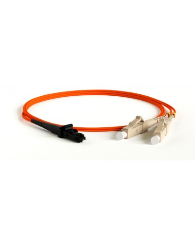 Патч-корд волоконно-оптический Hyperline FC-D2-62-MTRJM/PR-SC/PR-H-5M-LSZH-OR в Абакане Патч-корды оптические Pintop.ru