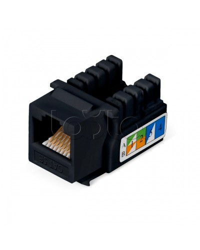 Вставка Cabeus KJ-RJ45-Cat.5e-90-BK в Абакане Модули Keystone Pintop.ru