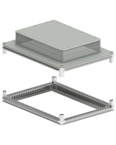 FORMAT Крыша и основание (под фланец) 600х800мм IP31 IEK (FO-00-KOF-060-080-31) в Абакане Аксессуары для стоек и шкафов Pintop.ru