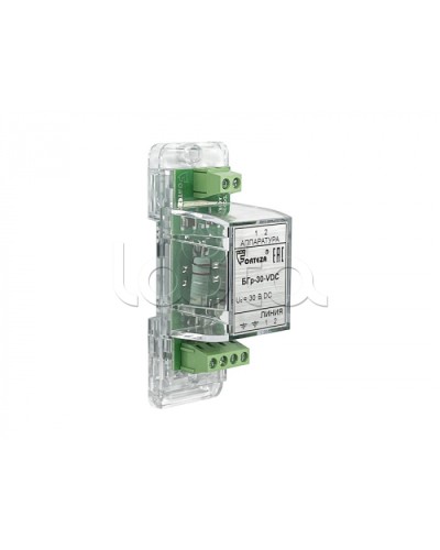 Устройство защиты от импульсных перенапряжений Forteza Блок БГр-30-VDC в Абакане Устройства защиты операционных процессоров (ОПС) Pintop.ru