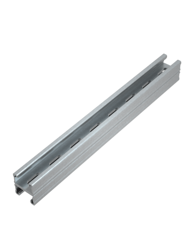 Страт-профиль двойной 41х21 L2300 мм s:1,5 HD КМ-Профиль (2STP41-21-2300 HD) в Абакане Аксессуары для лотков Pintop.ru