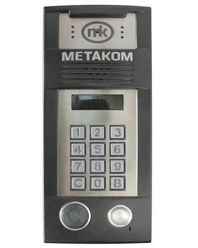 Блок вызова Метаком MК2018-TMRFV в Абакане Блоки вызова многоабонентные Pintop.ru