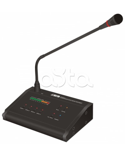 Микрофонная консоль ROXTON IP-A4012 в Абакане Система оповещения и трансляции Roxton Pintop.ru