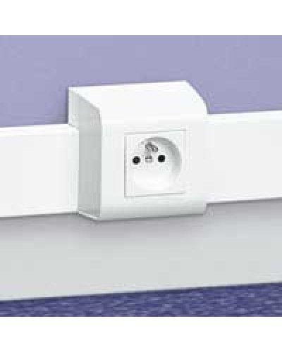 Суппорт Mosaic 60x16/20 2М LEGRAND 030377 в Абакане Аксессуары для кабель-канала Pintop.ru