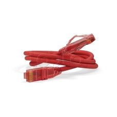 Патч-корд RJ45-RJ45, 4 пары, UTP, кат.5е, LSZH (1м) Hyperline PC-LPM-UTP-RJ45-RJ45-C5e-1M-LSZH-RD