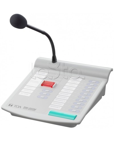 Панель микрофонная TOА RM-200M S в Абакане Системы оповещения и трансляции TOA Pintop.ru