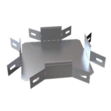 Ответвитель Х-образный горизонтальный 500х80 (0,7) ПожТехКабель (566-105)