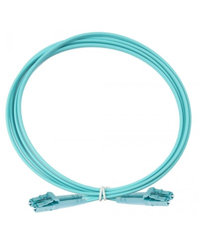 Оптический коммутационный шнур дуплексный, OM3, 2х50/125, LC-LC, 1 м Eurolan (41F-30-LC-LC-01) в Абакане Патч-корды и пигтейлы Pintop.ru