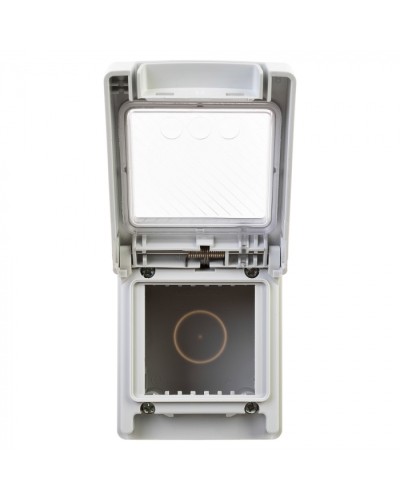 Коробка для настенного монтажа Avanti, IP55, серая, 2 модуля DKC (4403932) в Абакане Распределительные коробки Pintop.ru