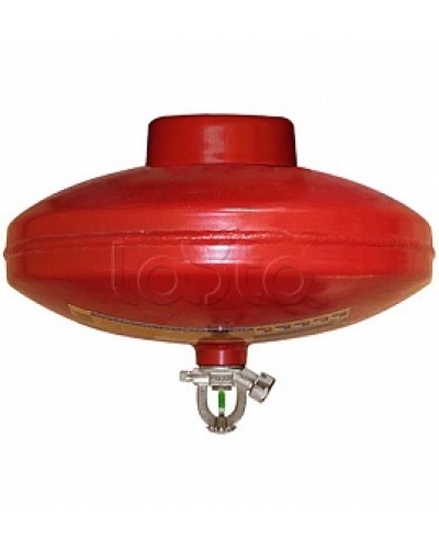 Модуль порошкового пажаротушения ПОЖТЕХНИКА МПП-7/93 МИГ (диск) (температура срабатывания +93°С) (красный) в Абакане Модули порошковые Pintop.ru