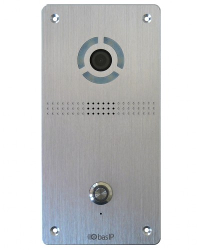 Панель вызывная BAS-IP AV-04FD SILVER в Абакане Вызывные IP панели Pintop.ru