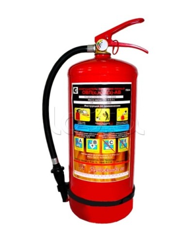 Огнетушитель воздушно-пенный Ярпожинвест ОВП-10(з) в Абакане Огнетушители Pintop.ru