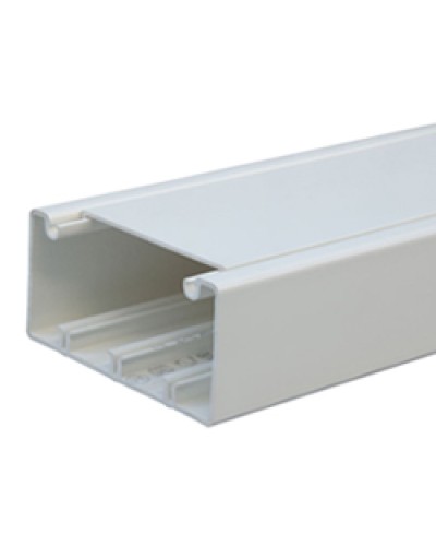 Короб с крышкой 150x55 (Крышка=80мм) Экопласт 76008 в Абакане Кабель-канал Pintop.ru