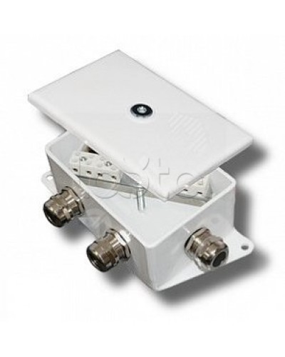 Коробка монтажная огнестойкая Гефест КМ-О (10к*10,0)-IP66-d, два ввода 120х80х68 в Абакане Распределительные коробки Pintop.ru