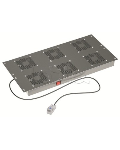 Потолочный вентиляторный модуль, с термостатом 6 вент. для крыши Ш= 600мм DKC R5VSIT6006FT в Абакане Вентиляторные модули Pintop.ru