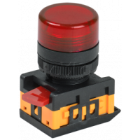 Лампа AL-22TE сигнальная d22мм красный неон/240В цилиндр IEK (BLS30-ALTE-K04)