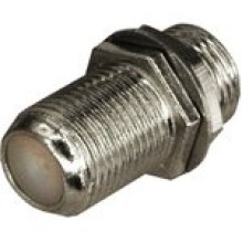 Переходник гнездо F - гнездо F "БОЧКА" с кольцом (100шт/уп) PROCONNECT 05-4201-4