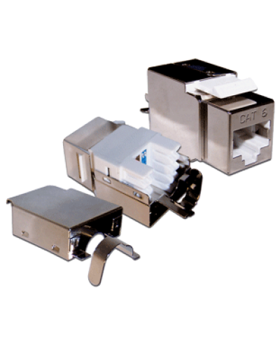 Индустриальный модуль Keystone, RJ45, cat.6, STP, 180 градусов, IP68 LANMASTER (LAN-OK45S6/180-WP) в Абакане Коммутационные изделия Pintop.ru