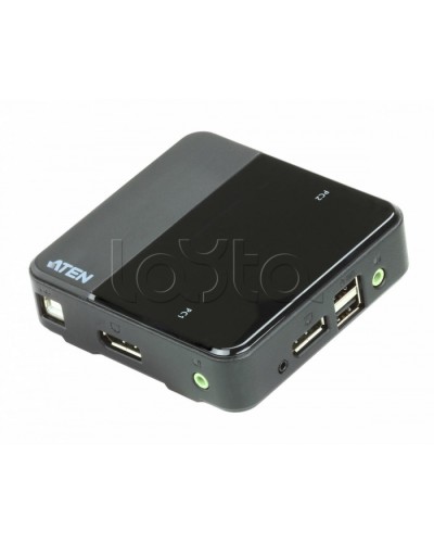 Настольный KVM Переключатель ATEN CS782DP-AT в Абакане Видеоусилители, Модуляторы, Делители Pintop.ru