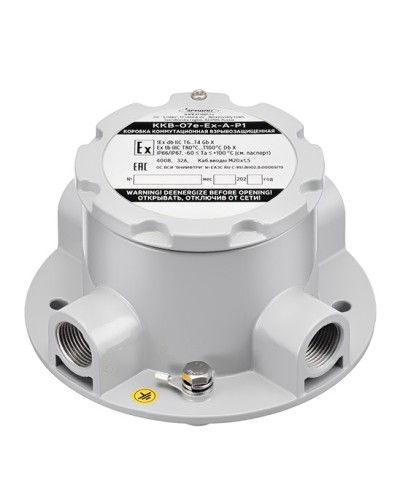 Коробка коммутационная взрывозащищенная Эридан ККВ-07е-Ex-А-Р1-К-БК1 в Абакане Комутационные взрывозащищенные коробки Pintop.ru
