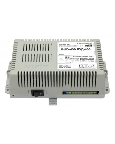 Блок управления Vizit БУД-430M в Абакане Блоки управления многоабонентные Pintop.ru