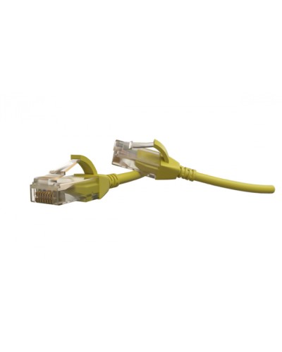 Патч-корд U/UTP Hyperline (PC-LPT-UTP-RJ45-RJ45-C6-3M-LSZH-YL) в Абакане Патчкорды (медные) Pintop.ru