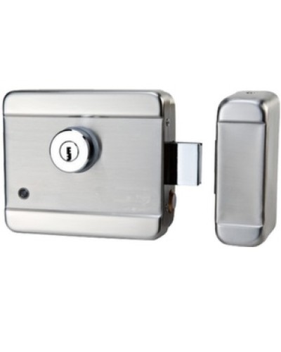 Замок моторного типа электромеханический накладной универсальный AccordTec AT-EL201A в Абакане Электромеханические замки Pintop.ru