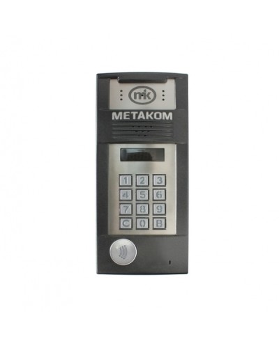 Многоабонентый антивандальный блок вызова со встроенной гибридной видеокамерой Метаком MК2018-RFiVH в Абакане Блоки вызова многоабонентные Pintop.ru