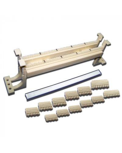 50-парный 110 настенный кросс, блоки и ножки в комплекте LANMASTER (LAN-WS110-50FT) в Абакане Кроссы оптические Pintop.ru