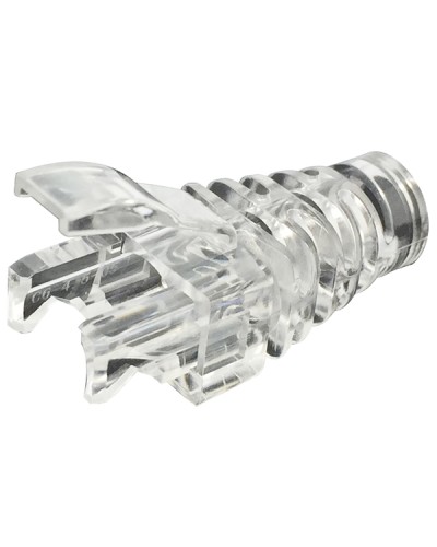 Гибкий хвостовик Q-PLUG, 6,0 мм, без цвета, упаковка 50 штук Eurolan (13A-00-11WT) в Абакане Коннекторы и разъемы Pintop.ru