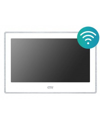 Монитор видеодомофона CTV-M5702NG белый в Абакане Абонентские видеоустройства Pintop.ru