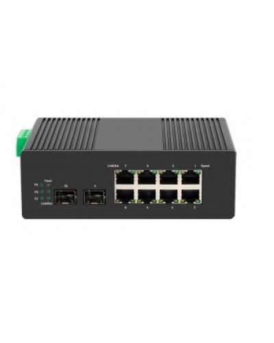 Промышленный управляемый L3/L2+ PoE коммутатор для работы в сложных условиях 8x1000 Мбит/с PoE портов Tantos TSn-8FP10S2MI в Абакане Коммутаторы Pintop.ru