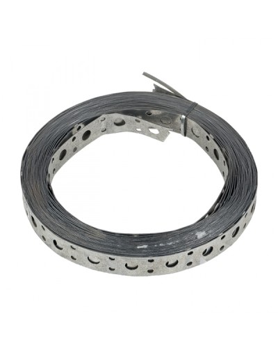 Лента перфорированная монтажная прямая 12х0,55 (25 м) EKF (lpm12x0.55) в Абакане Стяжки-хомуты Pintop.ru