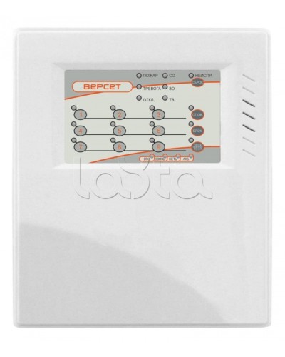 Прибор приемно-контрольный охранно-пожарный ВЕРСЕТ 09 в Абакане Приемно-контрольные приборы Pintop.ru