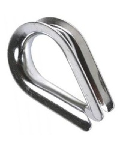 Коуш стальной оцинкованный под трос D2-D3 DKC CM621003 в Абакане Трос и аксессуары Pintop.ru