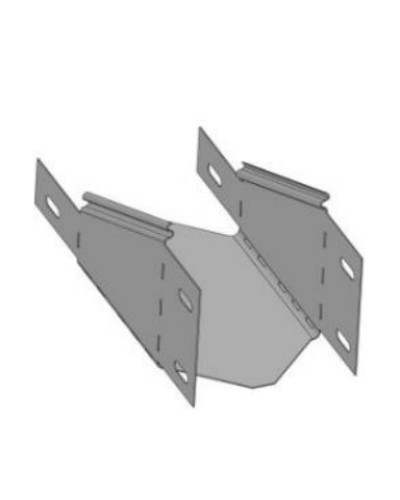 Редукция по высоте для лотка шириной 100 мм 100-80 (0,7) ПожТехКабель (580-009) в Абакане Аксессуары для лотков Pintop.ru